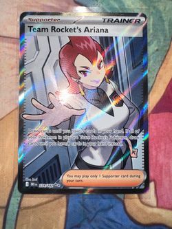 Team Rocket’s Ariana Pokemon Destined Rivals