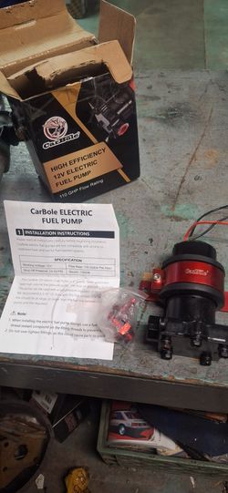 Carbole Electric Fuel Pump Universal See Pics On https://offerup.com/redirect/?o=U3BlY3MubmV3. 35th Ave And McDowell Phx
