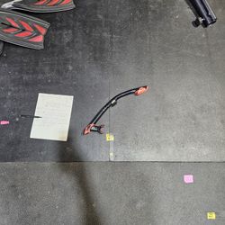 Oceanic Ultra Dry snorkel, red and black