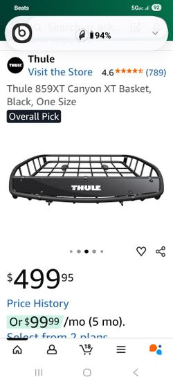 Thule Canyon XL Roof Basket