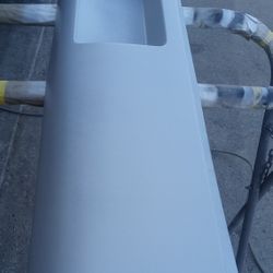 1999 Chevy Truck Rear Bumper Roll Pan with License Plate Holder