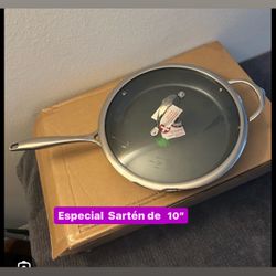 Sartén De 10” Especial Solo $100.00 Antiaderente Para Los Huevos Princess House 