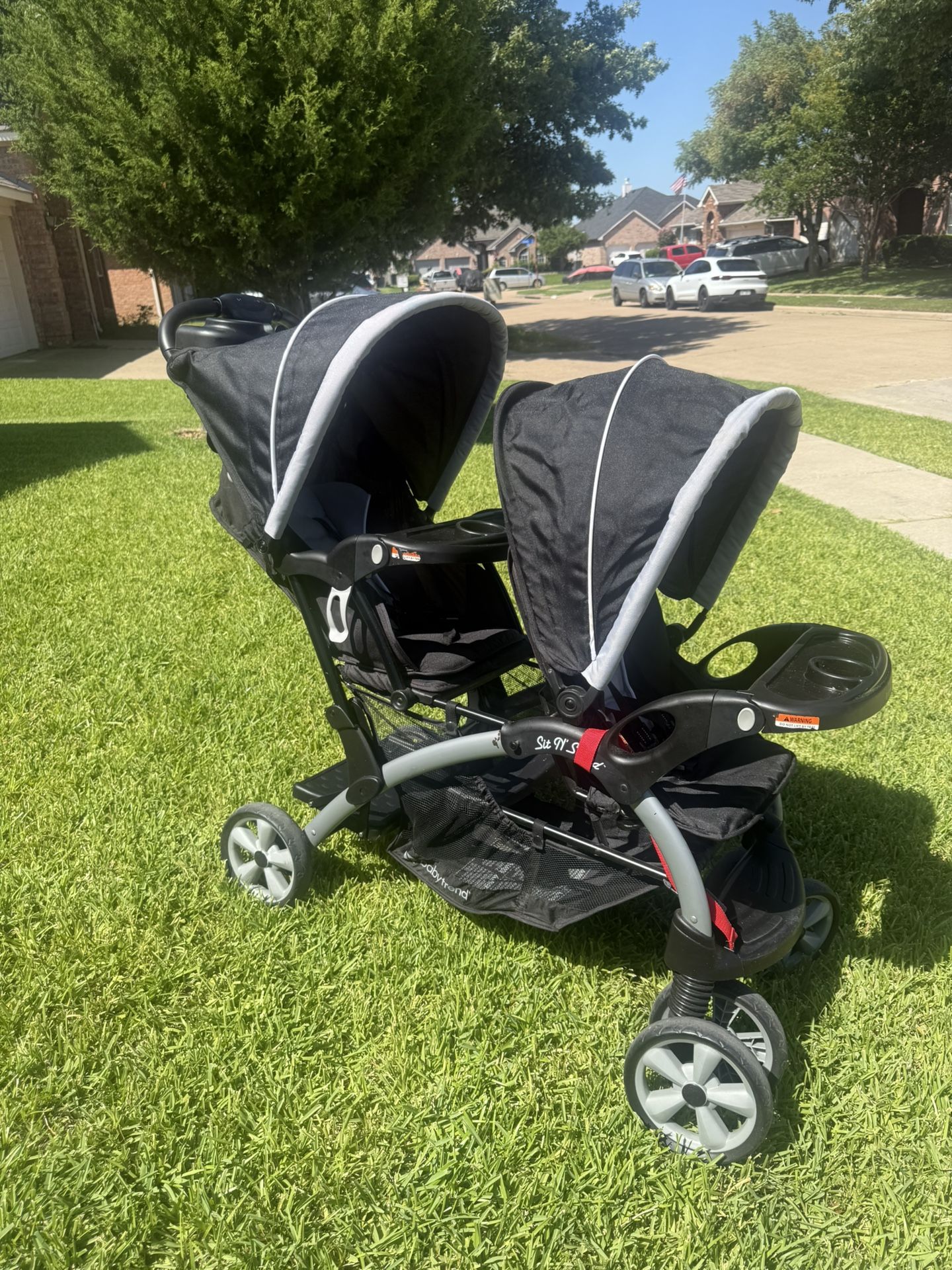 Double Stroller Like New