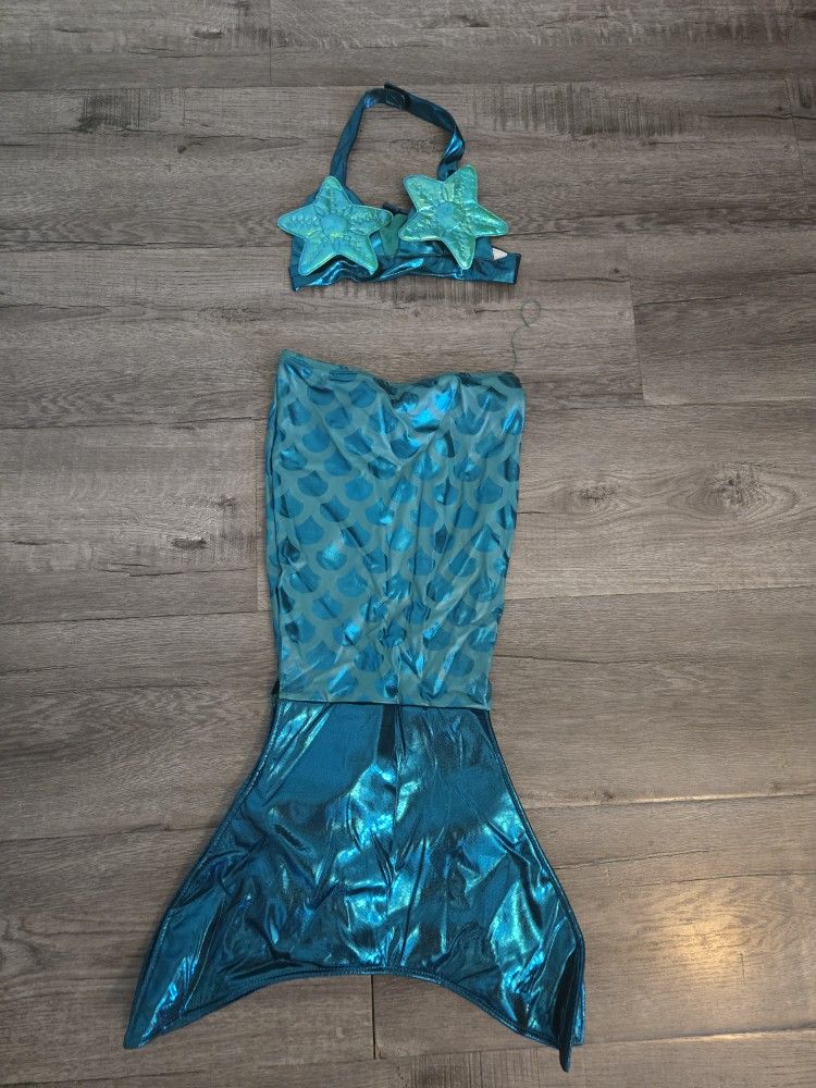 Mermaid Costume – Toddler Size 3–4 Years