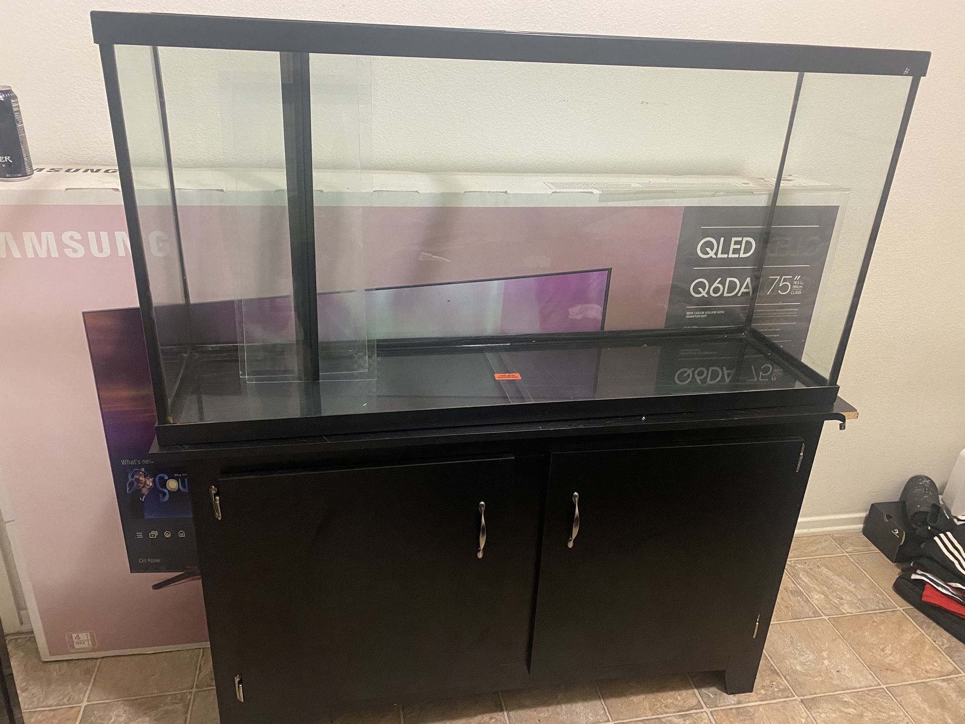 65 gallon Fish Tank With Stand.