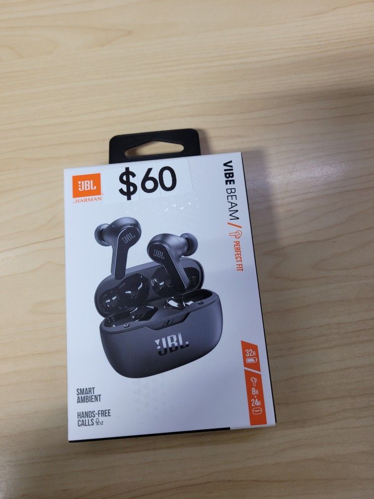 JBL VIBE BEAN. (2 Colors Available) Store Pick Up Only.