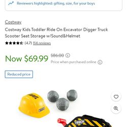 Excavator Truck New $60