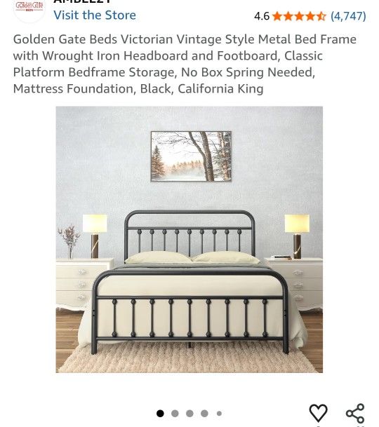 Cali King Bed Frame