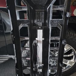 Armor Grille W/OFF-ROAD Lights - Silver For 16-19 Chevy Silverado 1500