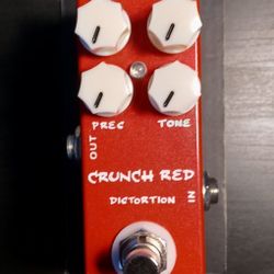 Mosky Audio Crunch Red Distortion Pedal