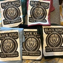 Black King Tshirt 