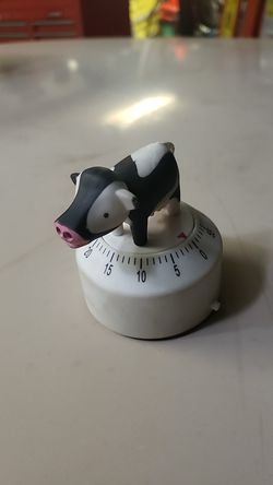 Kitchen timer cow