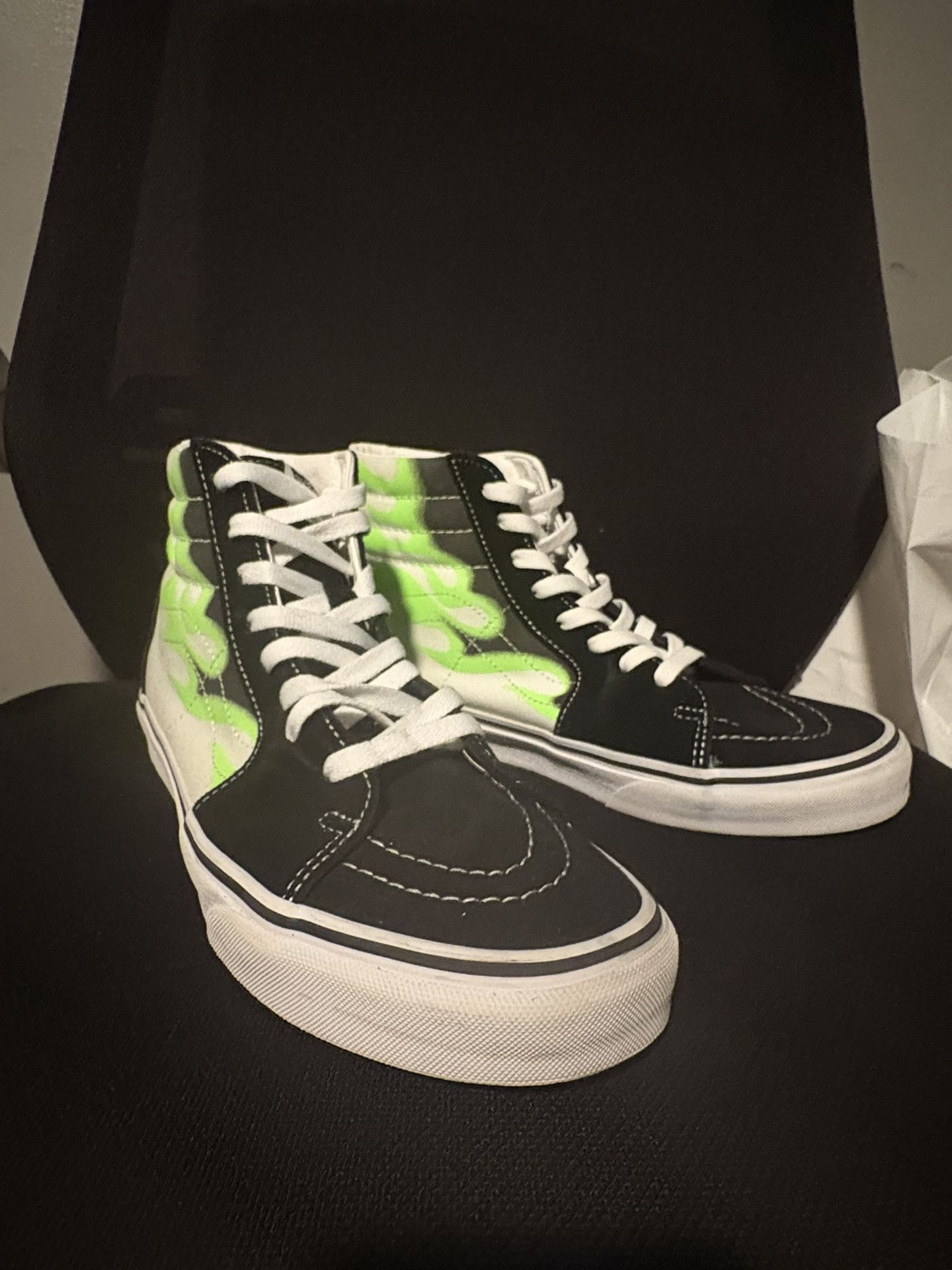 Vans Shoes Sk8 High Flame Size 10