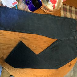 Levis 505™ Straight Leg Women's Jeans Dark Blue 31” WPL 423 26” length inseam seam to bottom