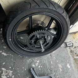 Kawasaki ninja 250r rear rim