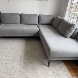 West Elm - Andres 2 Piece Chaise Sectional