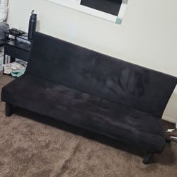 Black Futon Twin Size 