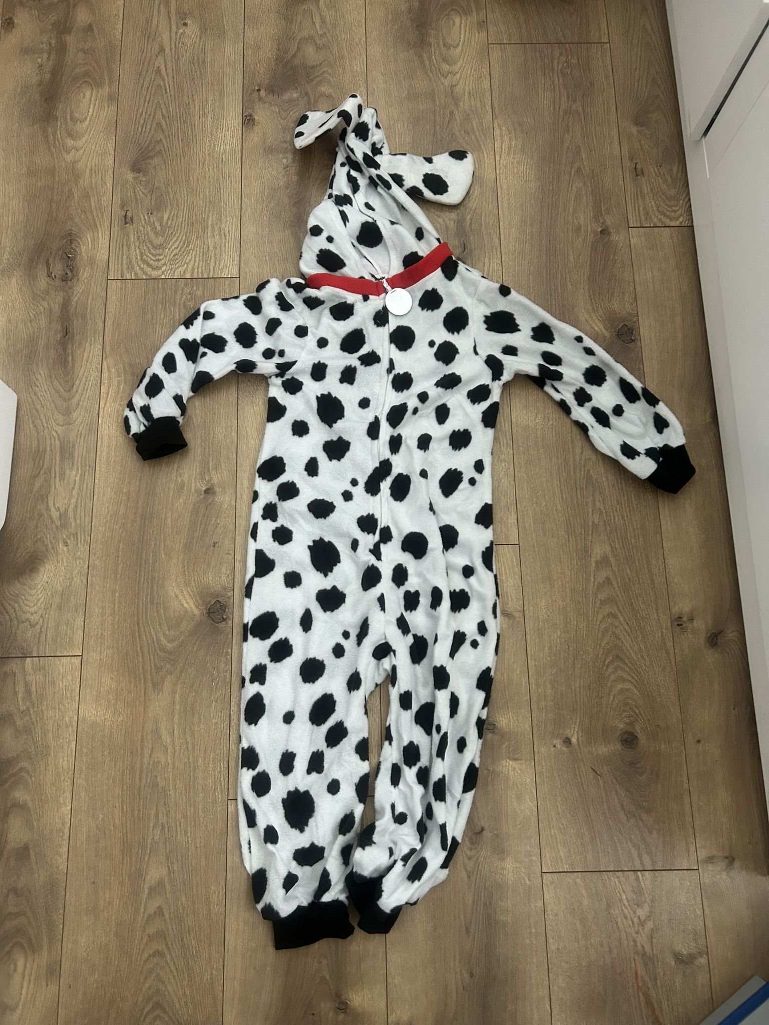 Toddler Unisex Halloween Costume Dalmatian Size 4-6