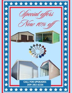 GET THAT BACKYARD ORGANIZED THIS SUMMER WITH GARAGES & SHEDS FROM CHAMELEON METALS, WE ALSO DO HOME GYMS, SHE SHEDS, MAN CAVES & BARNS, ALL CUSTOMIZED
