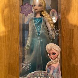 Brand New Disney Frozen 1 Singing Elsa Doll