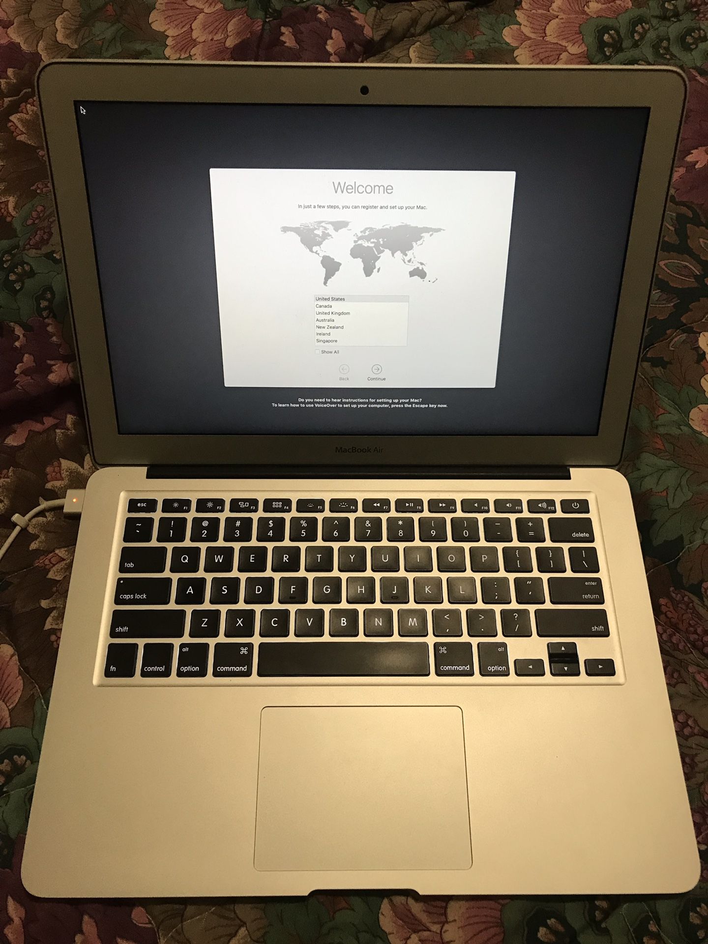 Apple MacBook MacOS 2017