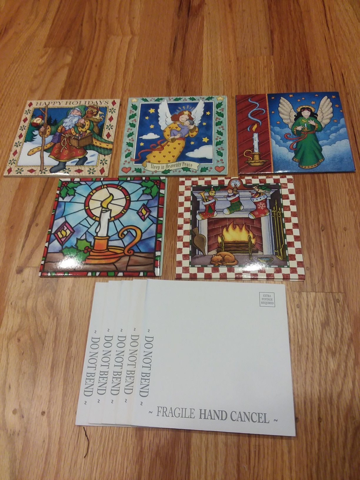 5 Christmas CD's in Xmas Cards w/envelopes