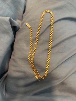 10k gold 6mm Rolex chain