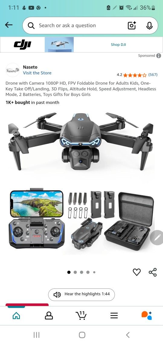 Nasteo Drone