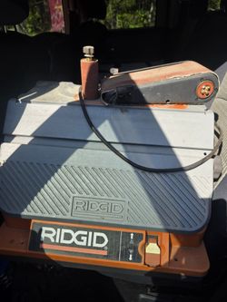 Ridgid Bench Top Sander.