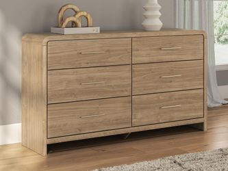 Dovander Warm Natural Brown Dresser (Online Special Price)