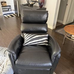 Like new leather recliner