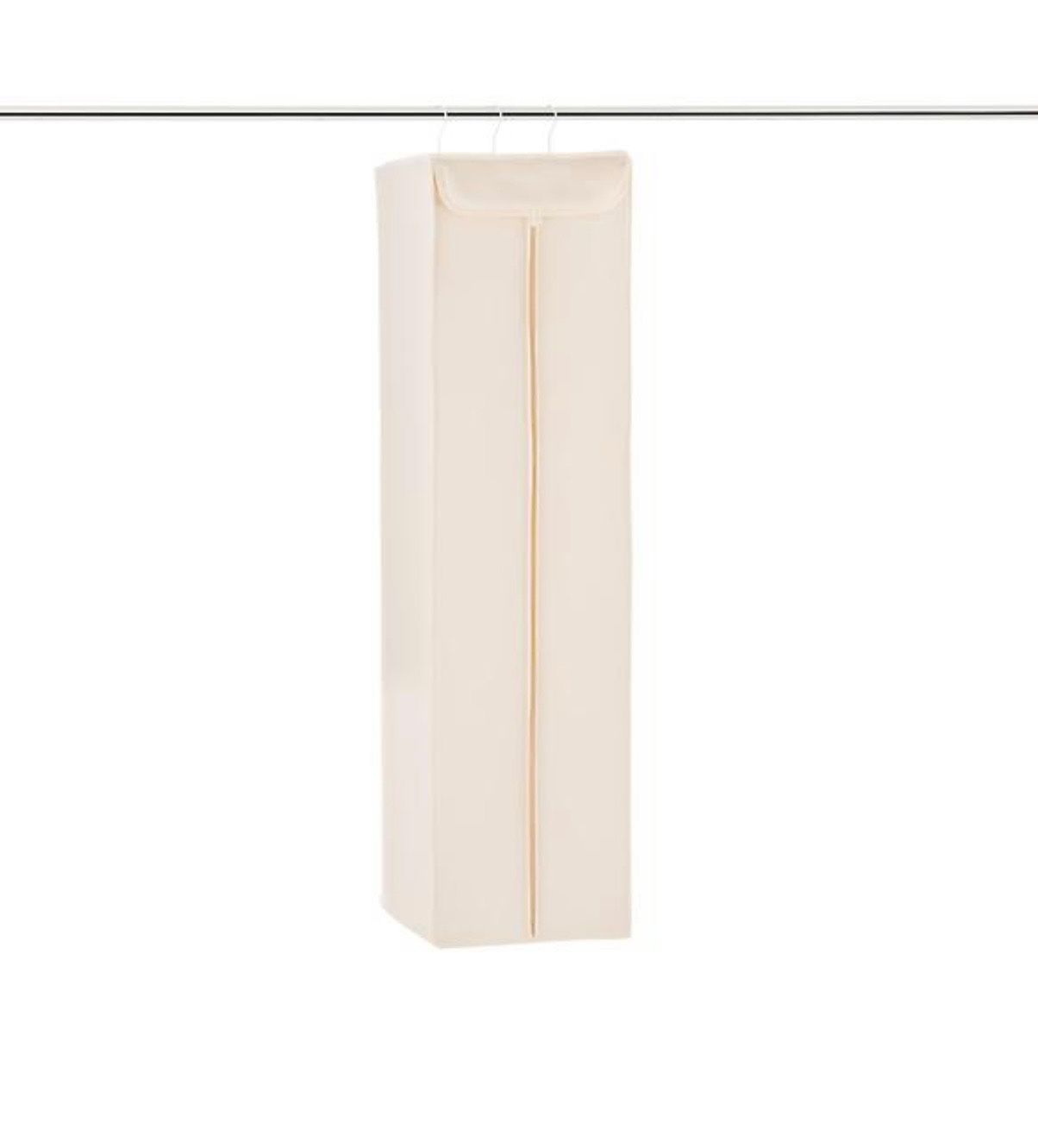 Container Store Natural Cotton Hanging Dress Bag