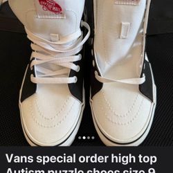 Austism Vans High Tops