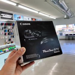 Canon power shot G7x mark III