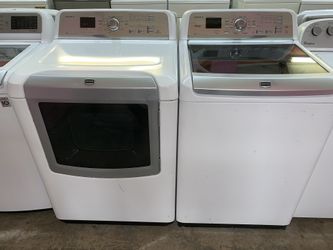 Maytag set washer and dryer electric