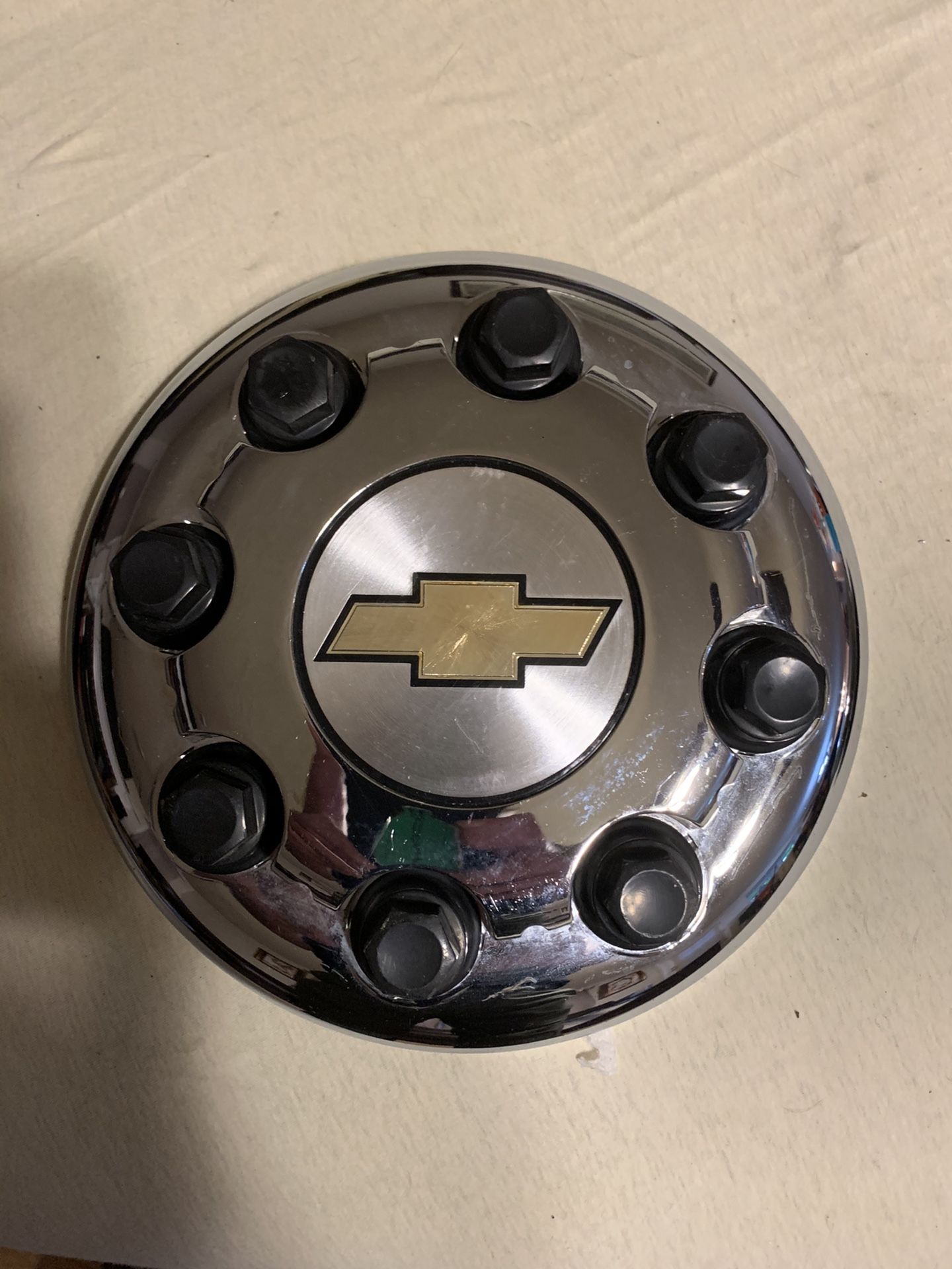 Chevy DRW Chrome Center Cap for Dually