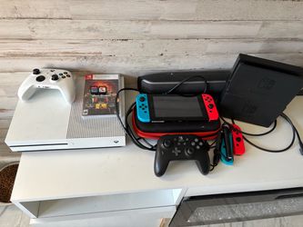 Nintendo Switch Xbox one x and Nintendo Switch trading for ps5