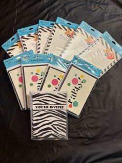 Lot of invitations $10 takes all