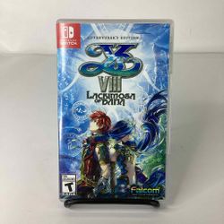 Nintendo Switch Adventurer's Edition YS VIII Lackmosa Of Dana Game 