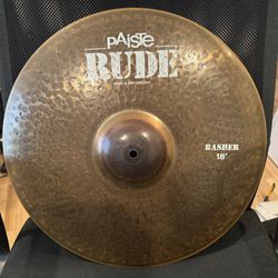 Paiste Basher 18”  Crash Cymbal 
