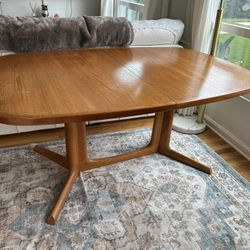 Authentic Midcentury Danish Dinning Set