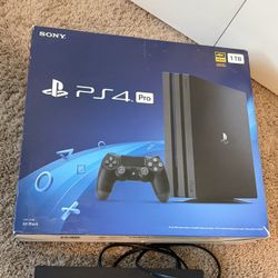 Sony PlayStation 4 Pro 1TB Console With 1 Controller. 