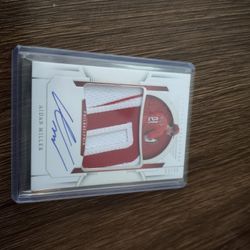 2024 Panini National Treasures Aiden Miller Auto Jersey Patch 69/99