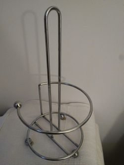 Chrome Paper towel dispenser - countertop