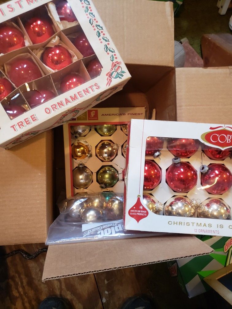 Glass Christmas Ornaments