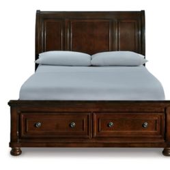 Ashley PORTER QUEEN SLEIGH BED SET