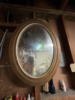 Vintage Oval Mirror