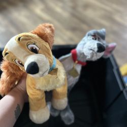 Lady & Tramp Plushies 
