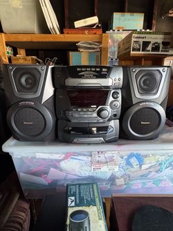 Panasonic SC-AK25 CD Home Stereo