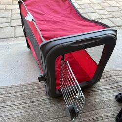 Sport pet folding cage